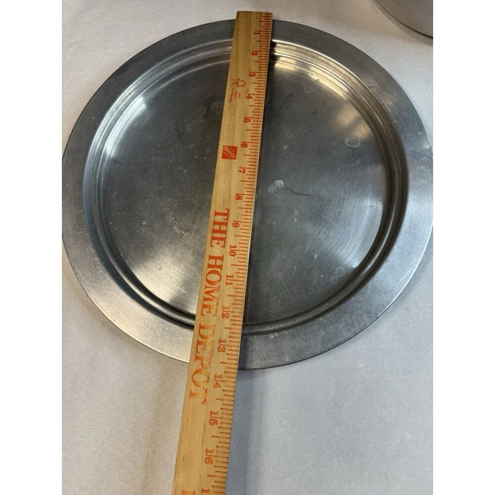 Vintage Regal Ware Aluminum Cake Carrier Saver Locking Cover Dome Platter 14